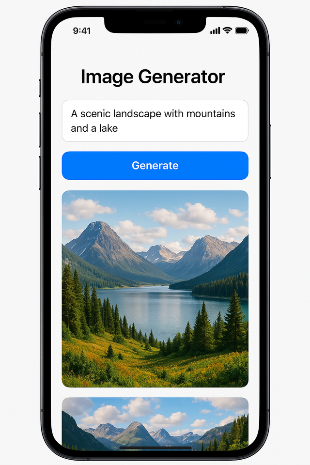 gambar ilustrasi image generator dibuat dengan ChatGPT