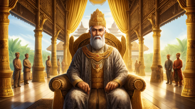 Raja Hayam Wuruk pasca era kejayaannya (Sumber: Dokumentasi Karya Pribadi) 