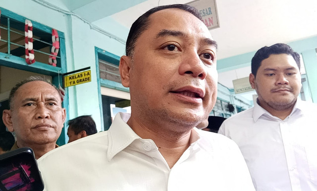 Wali kota Surabaya Eri Cahyadi. Foto: Masruroh/Basra