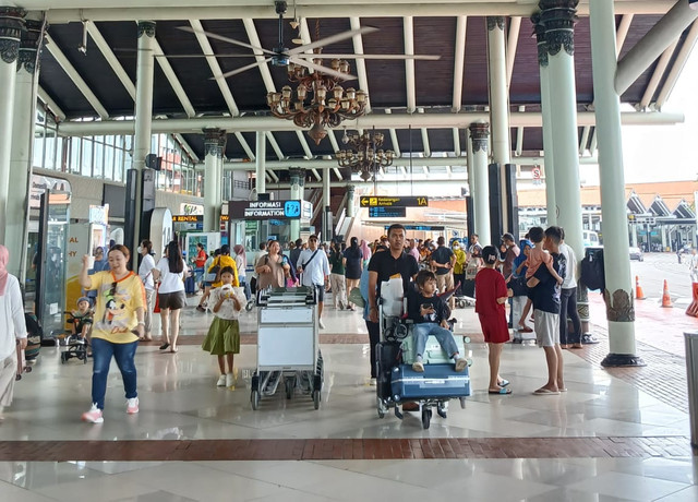 Suasana Bandara Soekarno-Hatta pada Kamis (3/4/2025). Dok. Istimewa