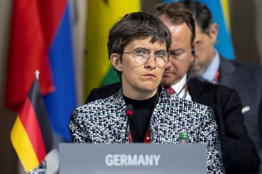 Menteri Luar Negeri Jerman untuk Urusan Eropa, Anna Luehrmann Foto: URS FLUEELER/Pool/AFP