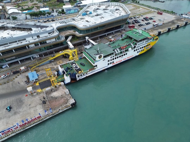 Pelabuhan Eksekutif Bakauheni Lampung. | Foto: Dok. Lampung Geh