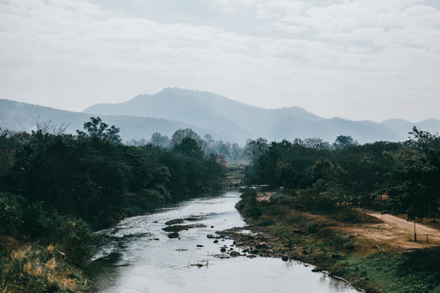 ilustrasi  sungai  | freepik.com (sergeycauselove)