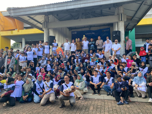 Ratusan pemudik asal Lampung yang diberangkatkan BPKH Kembali ke Pulau Jawa. | Foto: Sinta Yuliana/Lampung Geh