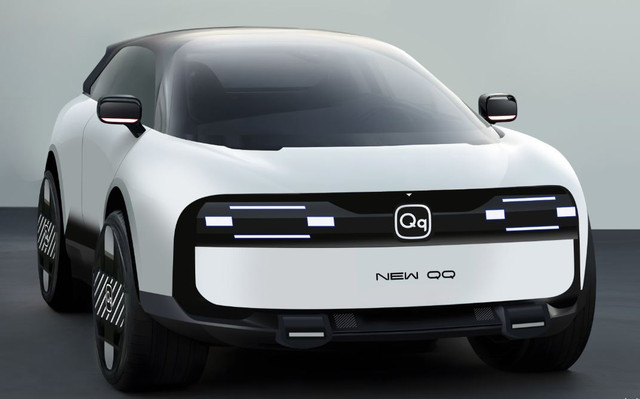 Mobil listrik konsep Chery Qq. Foto: Chery Automobile