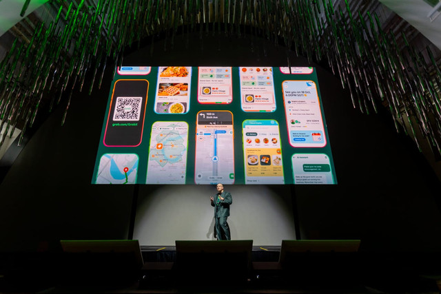 Chief Product Officer Grab Philipp Kandal di acara GrabX yang berlangsung di Singapura, Selasa (8/4/2025). Foto: Grab