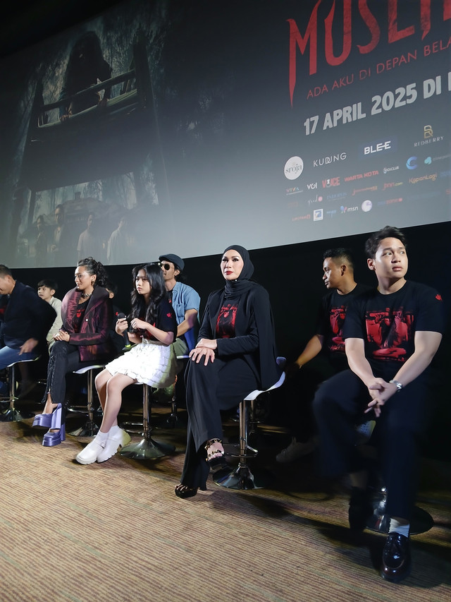 Konferensi pers film Muslihat di Senayan, Rabu (9/4). Foto: Vincentius Mario/kumparan