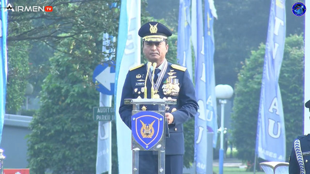 Kepala staf angakatan Udara, Marsekal TNI M.Tonny Harjono. Foto: @AirmenTV