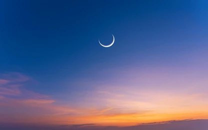 Ilustrasi bulan sabit sumber: shutterstock.com