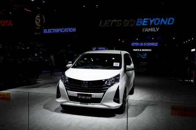 Ilustrasi: Toyota Calya di IIMS Hybrid 2021. Foto: Aditya Pratama Niagara/kumparan