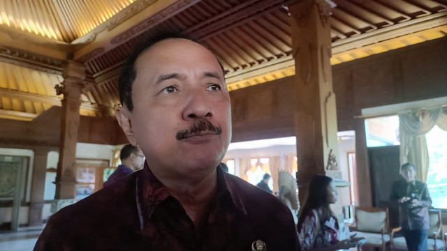 Kadispar Bali Tjok Bagus Pemayun di DPRD Bali, Kamis (10/4). Foto: Denita BR Matondang/kumparan