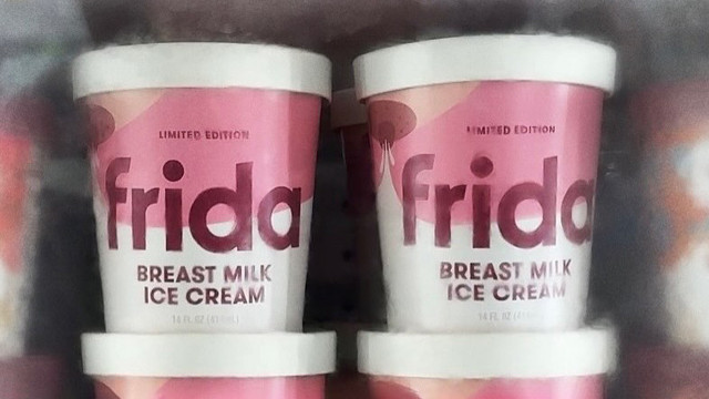 Brand asal AS, Frida, luncurkan es krim varian ASI. Foto: Instagram/@fridamom