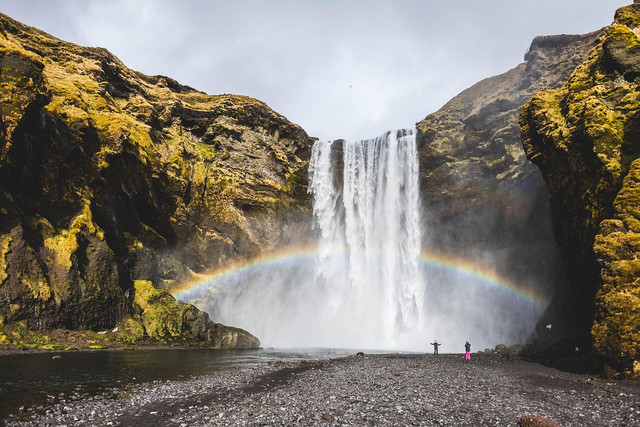 Air Terjun Tukad Cepung. Foto hanya ilustrasi, bukan tempat yang sebenarnya. Sumber: Pixabay/heymatthew