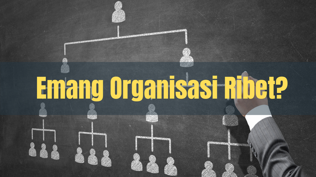 Menggambar Struktural Organisasi. Foto : Canva Pro