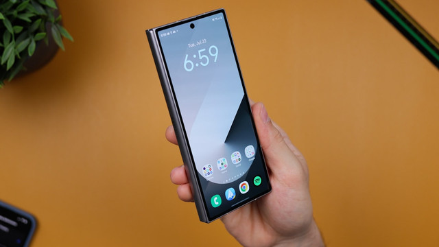 Ilustrasi layar utama atau home screen HP Samsung. Foto: Unsplash.com