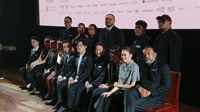 Konferensi Pers film terbaru karya Joko Anwar, Pengepungan di Bukit Duri. Foto: Aprilandika Pratama/kumparan