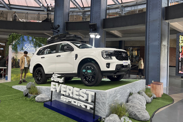 Tampilan Ford Everest Sport. Foto: Fitra Andrianto/kumparan