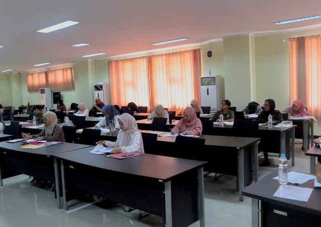 Dokumentasi Pribadi : Suasana Pelatihan Kompetensi menghadapi Dunia Kerja