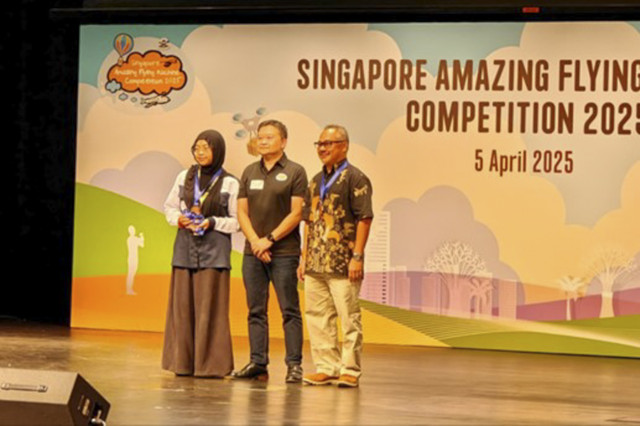 Mahasiswa DIKE, FMIPA UGM Juarai Kompetisi Drone oleh Ministry of Defense, Singapura. Foto: Dok. UGM