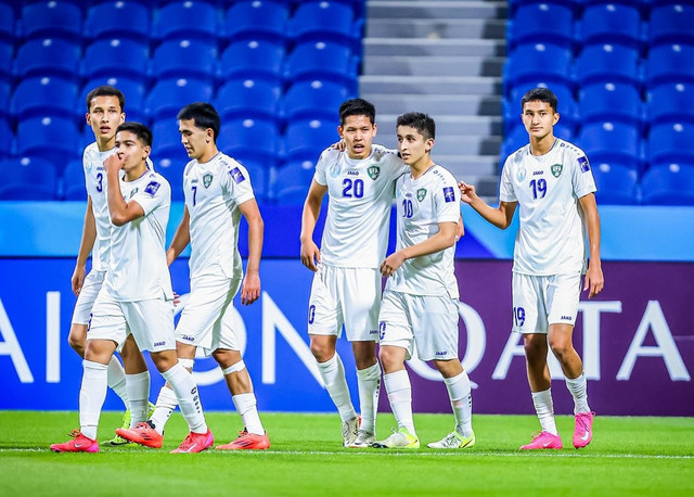Timnas U-17 Uzbekistan di Piala Asia U-17 2025. Foto: Instagram @uzbekistanfa