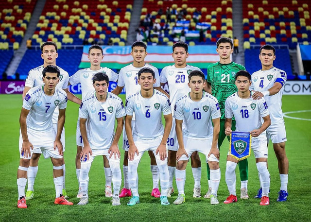 Timnas U-17 Uzbekistan di Piala Asia U-17 2025. Foto: Instagram @uzbekistanfa