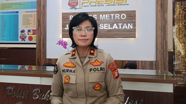 Kasie Humas Polres Metro Jakarta Selatan, Kompol Nurma Dewi saat Ditemui di Polres Metro Jakarta Selatan. Foto: Aprilandika Pratama/kumparan