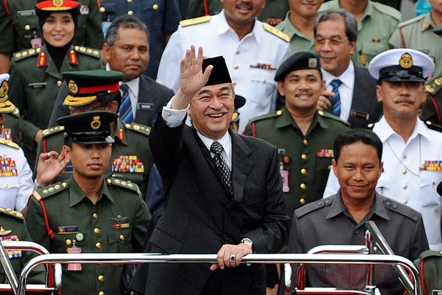 Mantan PM Malaysia Abdullah Ahmad Badawi. Foto: SAEED KHAN / AFP