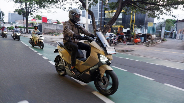Motor listrik Maka Cavalry. Foto: Sena Pratama/kumparan
