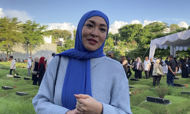 Artis Angelina Sondakh saat ditemui di Kawasan Cilandak, Jakarta Selatan. Foto: Aprilandika Pratama/kumparan