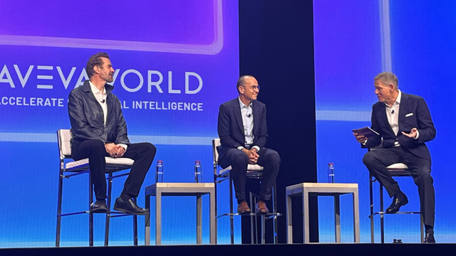 Aveva menggelar acara Aveva World 2025 di San Francisco, AS, pada 8 hingga 10 April 2025, membahas seputar AI dan software buat industri pintar. Foto: Tiara Hasna/kumparan