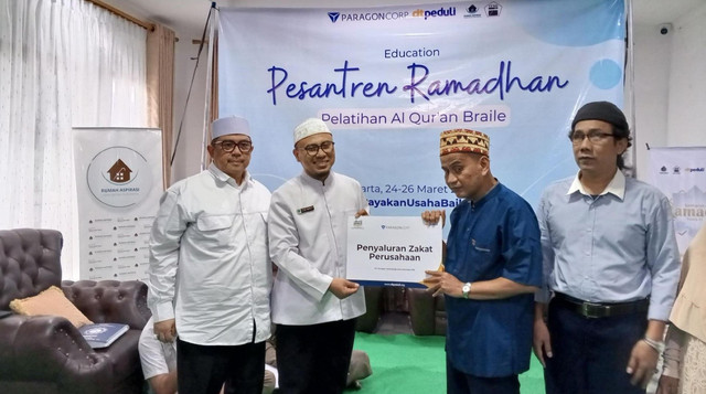 Studi Intensif Mujahid Al-Qur'an Braille resmi dilaksanakan untuk angkatan ke-2 (Sumber : DT Peduli)