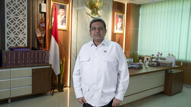 Kepala Badan Penyelenggara Jaminan Produk Halal, Haikal Hasan. Foto: kumparan