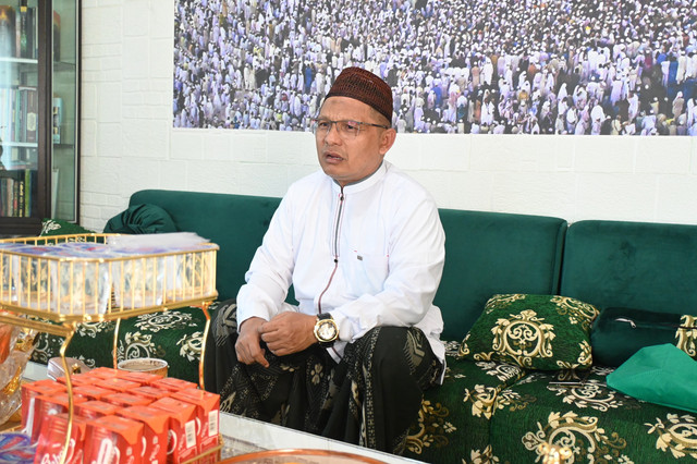 Wakil Rais Syuriyah, Kiai Ihya Ulumuddin. | Foto: Bella Sardio/Lampung Geh