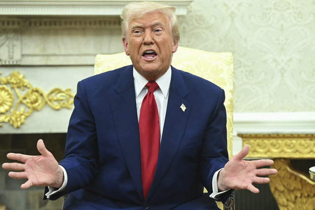 Presiden Amerika Serikat Donald Trump. Foto: Saul Loeb/AFP