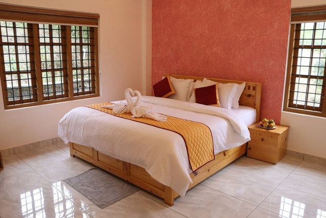 Penginapan di Talaga Majalengka, foto hanya ilustrasi, bukan tempat sebenarnya: Unsplash/Moody Moon