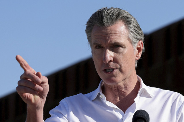 Gubernur California, Gavin Newsom. Foto: Mike Blake/REUTERS