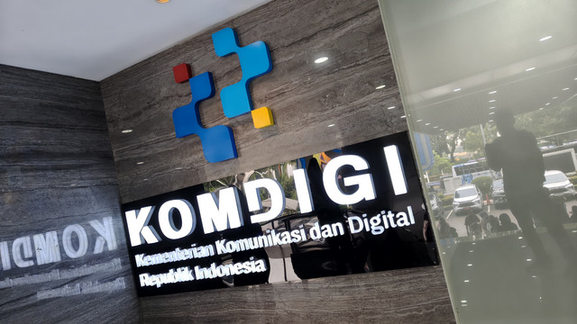 Logo Komdigi. Foto: Muhammad Fikrie/kumparan