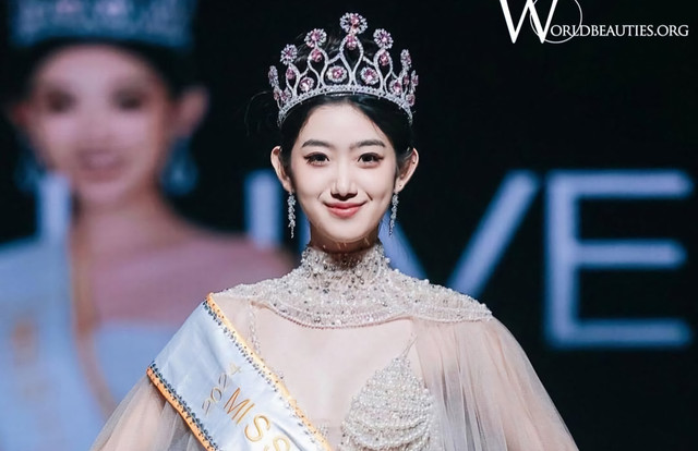 Gelar Miss Universe China 2024, Xinying Zhu Dicopot karena Dianggap Masih Dibawah Umur. Foto: Instagram @worldbeauties_org