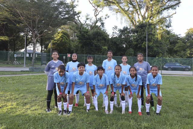 Menjalani laga di The Cage Dempsey melawan ANZA Matilda's pukul 18.30 waktu setempat dimanfaatkan secara maksimal oleh para pemain. Tak tanggung-tanggung mereka sukses melibas tim tuan rumah tersebut dengan skor 8-0 tanpa balas. Foto: Dok. MilkLife Soccer Challenge