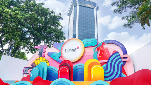 Ilustrasi Indosat Ooredoo Hutchison.