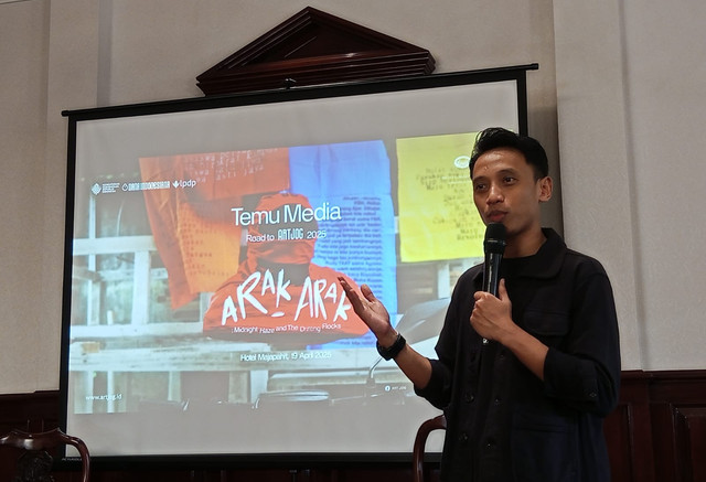 Gading Paski, Program Manager Artjog. Foto: Masruroh/Basra