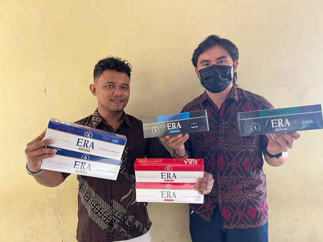 Barang bukti berupa rokok ‘ERA’ yang berhasil diamankan. Foto: Dok. Istimewa.