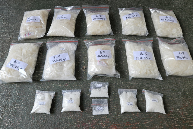 Barang bukti 10 kilogram sabu di kawasan PIK, Tangerang. Foto: Dok. Istimewa