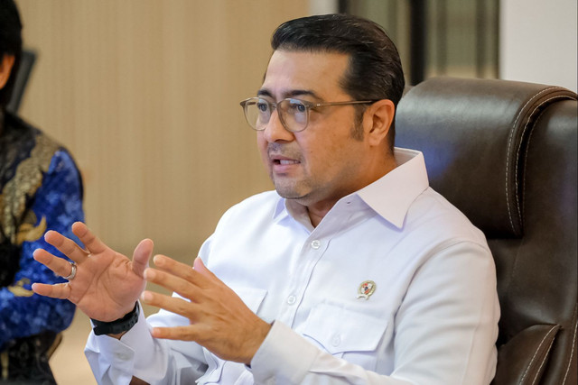 Menteri Ekonomi Kreatif Teuku Riefky Harsya. Foto: Kemenekraf