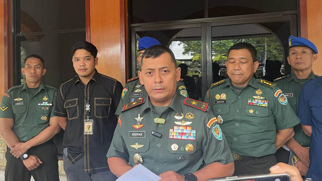Komandan Komando Resort Militer (Danrem) 064/Maulana Yusuf Serang, Brigjen Andrian Susanto. Foto: kumparan