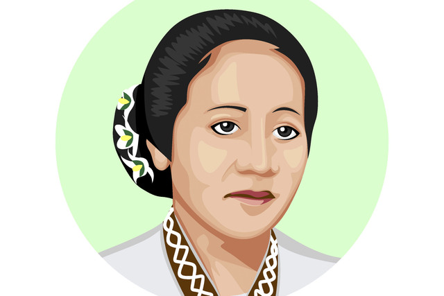 Ilustrasi RA Kartini. Foto: Ledi Senja/Shutterstock