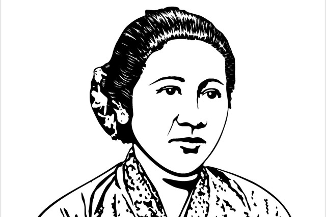 Ilustrasi RA Kartini. Foto: Shutterstock
