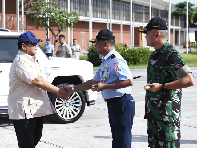 Presiden Prabowo Subianto melakukan kunjungan kerja (kunker) ke Sumatera Selatan, hari ini, Rabu (23/4/2025). Foto: Dok. Kris - Biro Pers Sekretariat Presiden