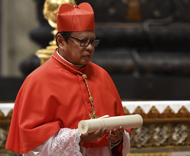 Kardinal Ignatius Suharyo. Foto: Tiziana Fabi/AFP