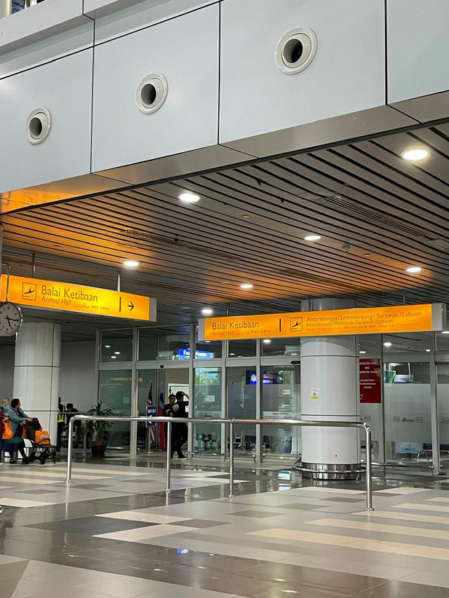 Bandar Udara Kota Kinabalu. Sumber: Dok pribadi.